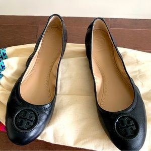Tory Burch Allie Ballet Flats. Size 7. All time Classic.